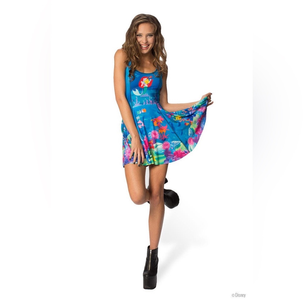 BlackMilk ARIEL VS URSULA INSIDE OUT DRESS Limited Museum Rare S Like New